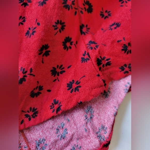 Reformation Milla Dress in Red and Black Size 0 - Picture 15 of 15